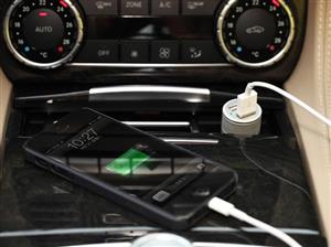 شارژر فندکی ihave با دو پورت به همراه کابل micro-USB 