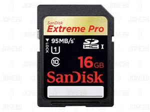 رم اس دی 16گیگا بایت سندیسک Sandisk Extreme pro Class 10 SD Card 