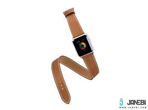 بند چرمی Apple Watch Art Series Platinum Leather Watchband 42mm مارک Hoco 