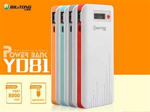 پاور بانک بیلیتونگ Bilitong Y081 8000mAh Power Bank  Bilitong Y081 8000 mAh