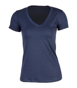 تی شرت یقه هفت زنانه برند RNS سورمه ای 