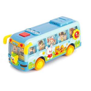 ماشین بازی Huile Toys مدل اتوبوس مدرسه 