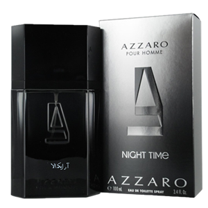 ادوتویلت آزارو پور هوم نایت تایم Azzaro Pour Homme Night Time حجم 100 میل 