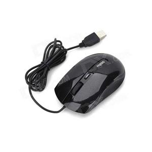 موس رپو N3600 Rapoo N3600 optical mouse wired black-usb 2.0