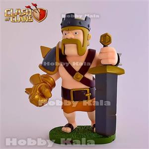فیگور کلش آو کلنز شاه بربر | CLASH OF CLANS BARBARIAN KING FIGURE
