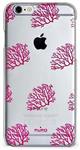 URO CRYSTAL COVER IPHONE 6/6s "CORAL" SHOCK PINK