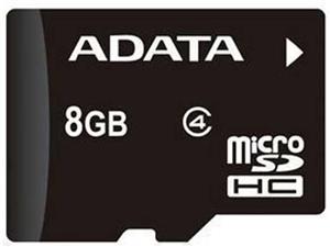 کارت حافظه میکرو SDHC ای دیتا کلاس 4 - 8 گیگابایت Adata MicroSDHC Class 4 - 8GB