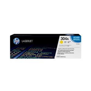 HP 304A Original Laserjet Yellow اصلی کارتریج تونر لیزری 304A زرد