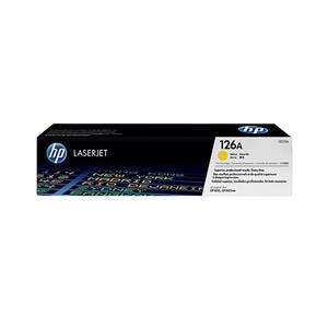 کارتریج اچ پی 126A زرد (فیک) HP 126A Yellow Toner Cartridge