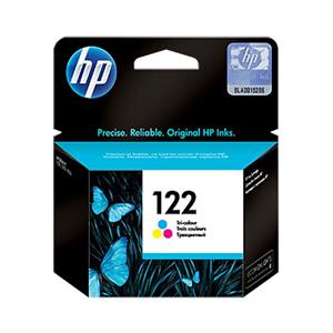 کارتریج جوهرافشان اچ پی مدل 122 آبی، قرمز و زرد (HP Original Ink Cartridge Tri-color 122 (CH562HE