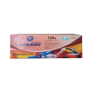 تونر لیزری ژوبین مدل 126A ابی Joubin Toner Color LaserJet Cyan CJH 126AC 