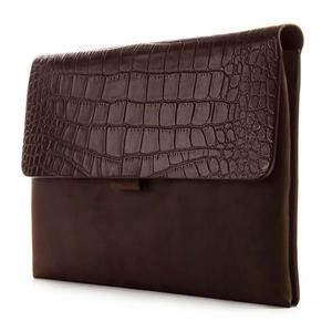 کیف چرم ووریا مناسب برای مک بوک 13اینچ (کرکدیل قهوه ای) VORYA Retina Leather Portfolio 13" Brown croco