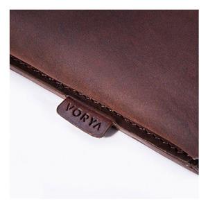 کیف چرم ووریا مناسب برای مک بوک 13اینچ (کرکدیل قهوه ای) VORYA Retina Leather Portfolio 13" Brown croco