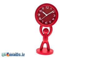 ساعت رومیزی آدمک بلند Clock Creative Life 1404 