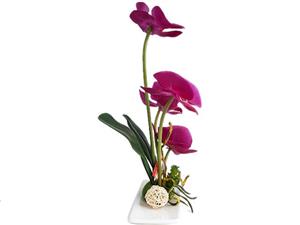  گل مصنوعی ارکیده با گلدان مدل 14079