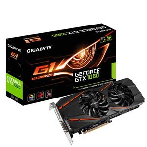 کارت گرافیک گیگابایت مدل جی تی ایکس 1060 1 گیمینگ با ظرفیت 3 GigaByte GTX G1 Gaming WF2X 3GB GDDR5 Graphics Card 