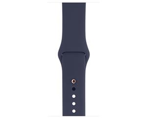ساعت مچی هوشمند اپل واچ 2 42 میلیمتر با بند Midnight Blue ویرایش Apple Watch Series 2 42mm Rose Gold Aluminum Case with Midnight Blue Sport Band Smart Watch