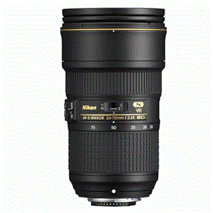 لنز دوربین نیکون مدل AF S NIKKOR 24 70mm f 2.8E ED VR Nikon Lens 