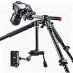 Manfrotto MT190XPRO4 with MHXPRO-3W 3-Way Pan/Tilt Head Kit