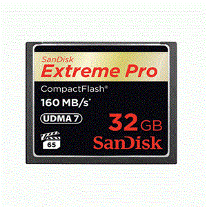 سن دیسک CF 32GB Extreme PRO SanDisk 32GB Extreme Pro CF 1067X