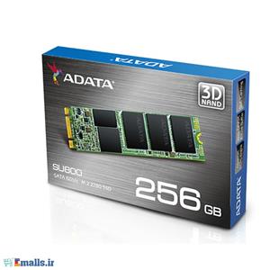 حافظه اس اس دی ای دیتا مدل آلتیمیت اس یو 800 ام تو 2280 با ظرفیت 256 گیگابایت ADATA Ultimate SU800 M.2 2280 Solid State Drive 256GB