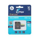 Viking Man micro SDHC UHS-I U1 533X CLASS 10 Memory Card With Adapter 16GB