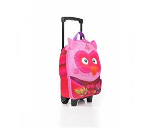 چمدان چرخدار کوچک کودک اوکی داگ OkieDog مدل جغد Owl 