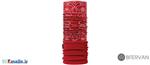 دستمال گردن باف، ترکیب طرح های سامبا و کشمیر قرمز