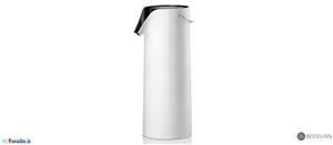 فلاسک پمپ دار 1.8 لیتر سفید اواسولو eva solo, Pump vacuum jug, white,1.8 l