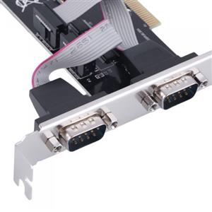 کارت سریال (کام) پی سی آی داخلی Single Port 9Pin Serial COM Adapter PCI Card