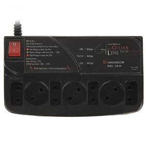 محافظ نوسان برق لوازم صوتی و تصویری و کامپیوتر گلدن لاین مدل LED 101 Golden Line LED 101 Surge Protector 5m