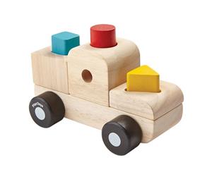 پازل طبقاتی کامیون پلن تویز  plan toys کد 5433