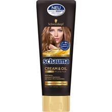 کرم تقویت کننده مو شوما مدل Cream And Oil 1 Minute Care Treatment حجم 200 میلی لیتر Schauma Cream And Oil 1 Minute Care Treatment For Hair 200ml