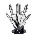 ست چاقوی آشپز خانه‌ی پایه دار 8 پارچه  رویالتی لاین مدل RL KSS808 EVR