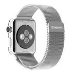 بند استیل ساعت اپل واچ 38mm طرح Milanese Loop مدل Lawrence برند REMAX