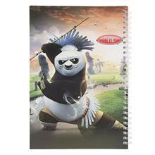 دفتر مشق کلیپس طرح پاندا کونگ فو کار Clips Kung Fu Panda Design Homework Notebook