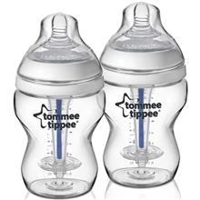 شیشه شیر تامی تیپی مدل TT422603 ظرفیت 260 میلی لیتر Tommee Tippee TT422603 Baby Bottle 2x 260 ml