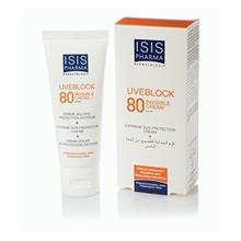کرم ضد افتاب 80 ایسیس فارما ISIS Pharma - UVBlock 80 invisible Cream
