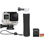 GoPro HERO4 Black Action Camera With Micro SD And Handler