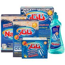 مجموعه مواد شوینده ماشین ظرفشویی 5 عددی ناتار کد 6 Natar 5 pieces Detergents For Dishwashers Bundle Code 6