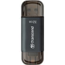 فلش مموری ترنسند مدل جت درایو گو 300 کی با ظرفیت 32 گیگابایت Transcend JetDrive Go 300 K 32GB USB 3.1 Lightning OTG Flash Memory