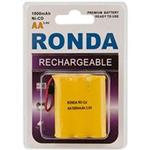 Ronda 1000mAh Ni-CD Rechargeable Telephone Battery