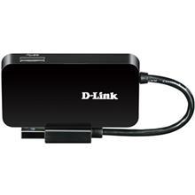 هاب USB3.0 چهار پورت دی-لینک مدل DUB-1341 D-Link DUB-1341 4-Port USB 3.0 Hub
