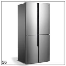 یخچال فریزر هایسنس مدل 56 - نقره ای Hisense 56 Refrigerator