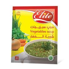 سوپ آماده سبزیجات  الیت 65 گرمی Elite Vegetable Soup 65gr