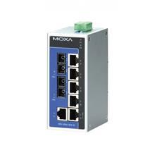 سوئیچ صنعتی غیرمدیریتی پورت 100Mbps و 2 پورت 100Mb فیبر نوری سینگل مد موگزا  MOXA EDS-208A-SS-SC Unmanaged Ethernet Switches