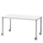 Farazin FED SP4 02 White Wheeled Desk