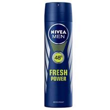 اسپری مردانه فرش پاور 150 میلی لیتری نیوآ Nivea Fresh Power Spray For Men