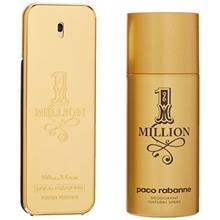 ست عطر مردانه پاکورابان وان میلیون   Paco Rabanne 1 Million 2 Piece Gift Set for Men