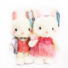 عروسک خرگوش کامیک میتو مدل عروس و داماد 